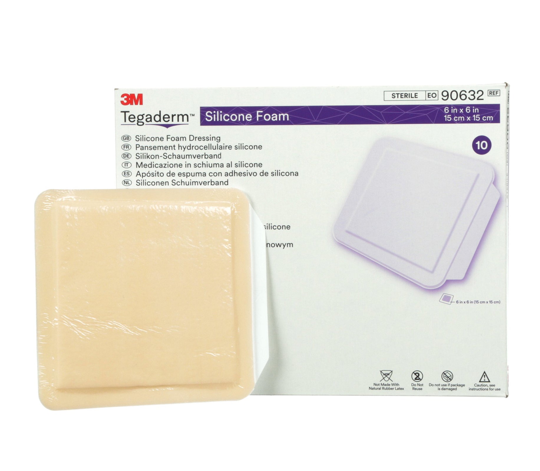 3M Tegaderm Silicone Foam Dressing