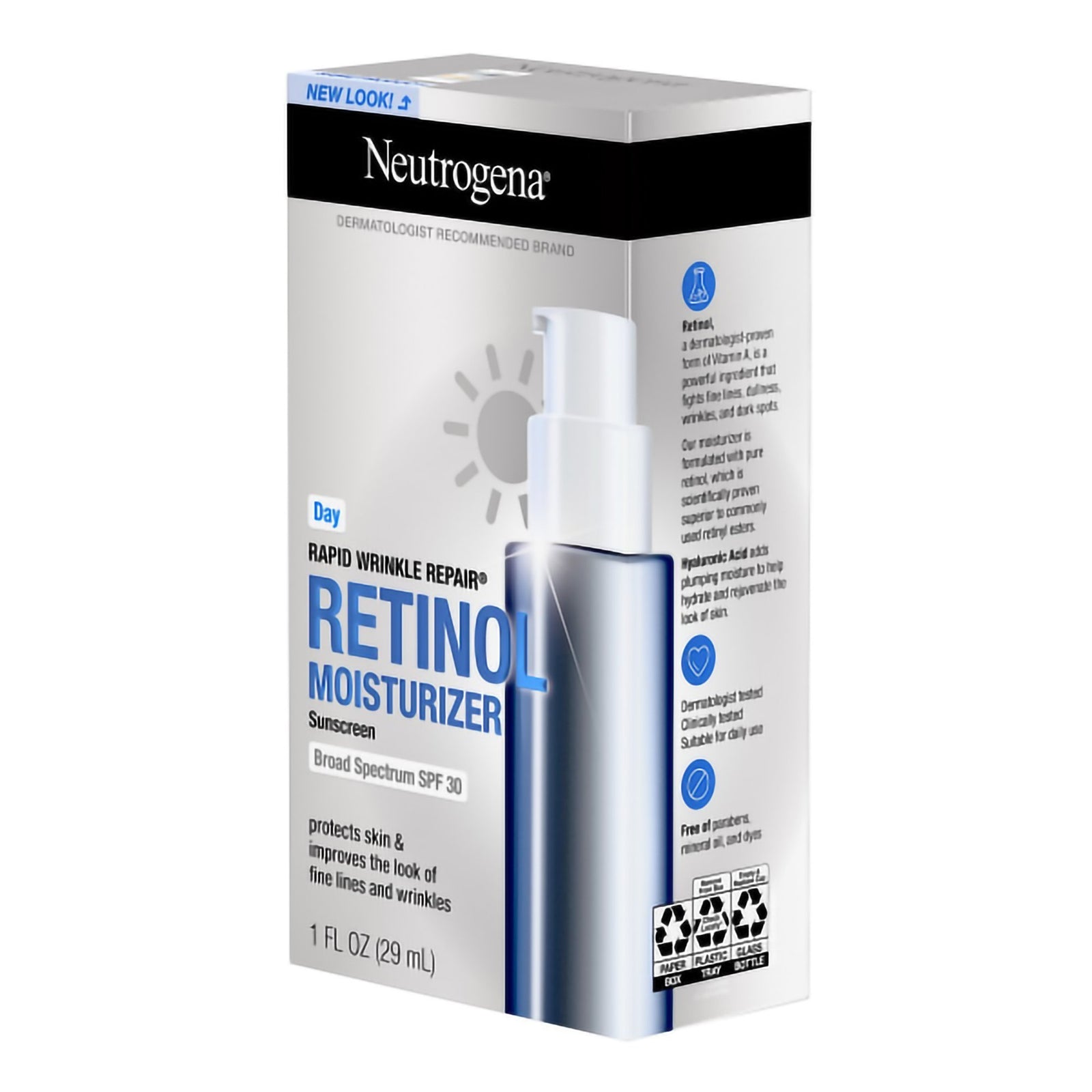 Neutrogena Rapid Wrinkle Repair Facial Moisturizer With Sunscreen