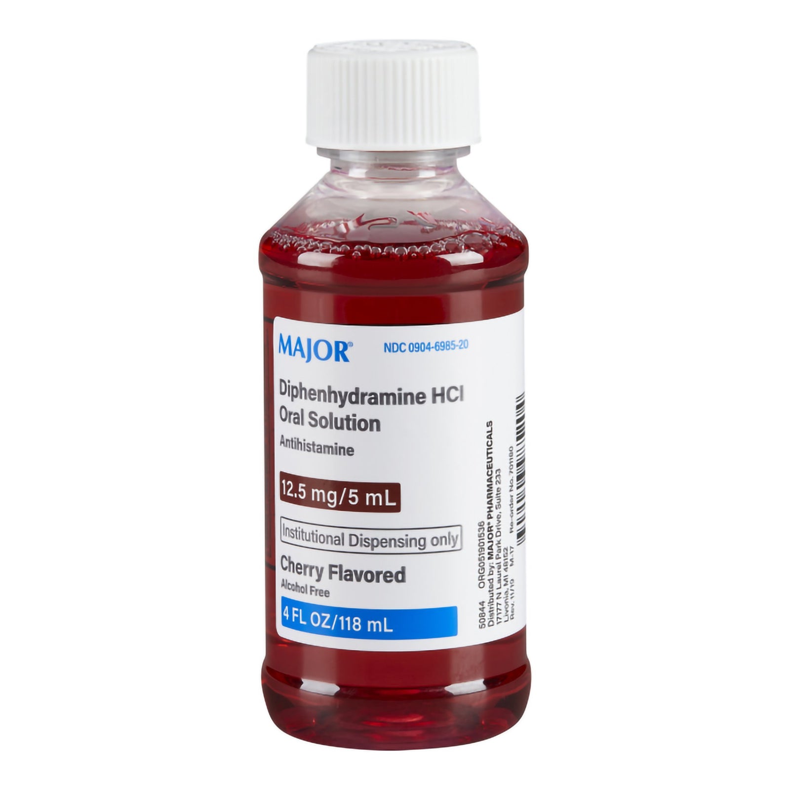 Children's Allergy Relief 12.5 Mg Strength Liquid 4 Oz