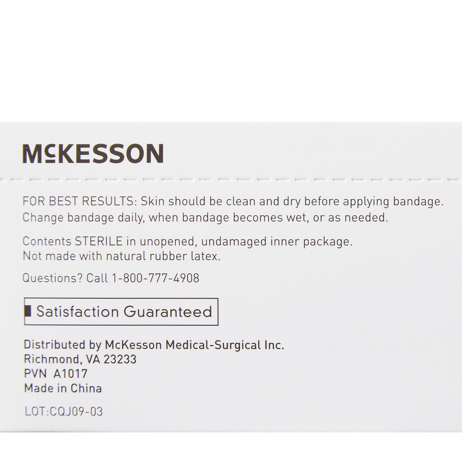 McKesson Adhesive Strip