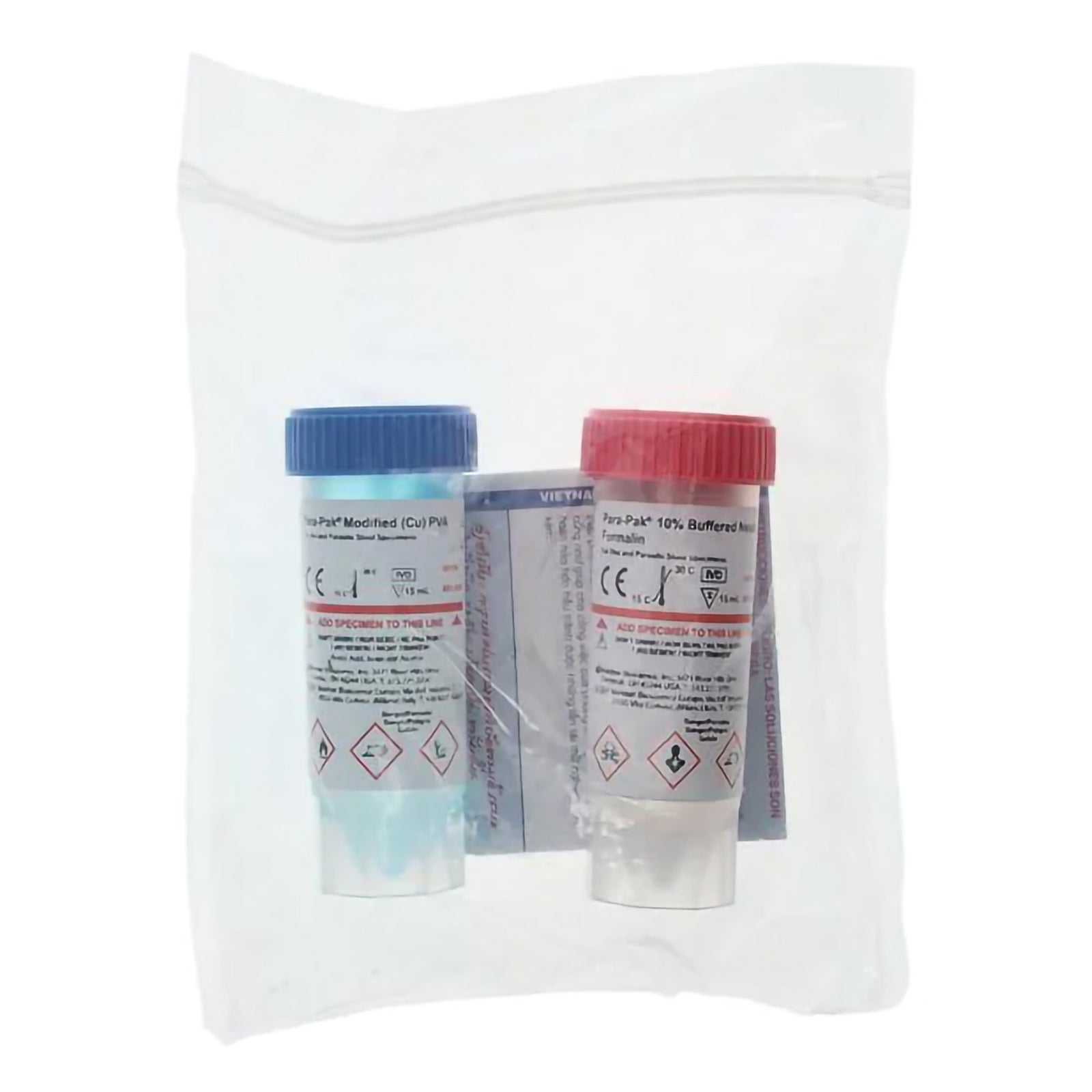 Para-Pak 2-Vial Specimen Collection And Transport Kit
