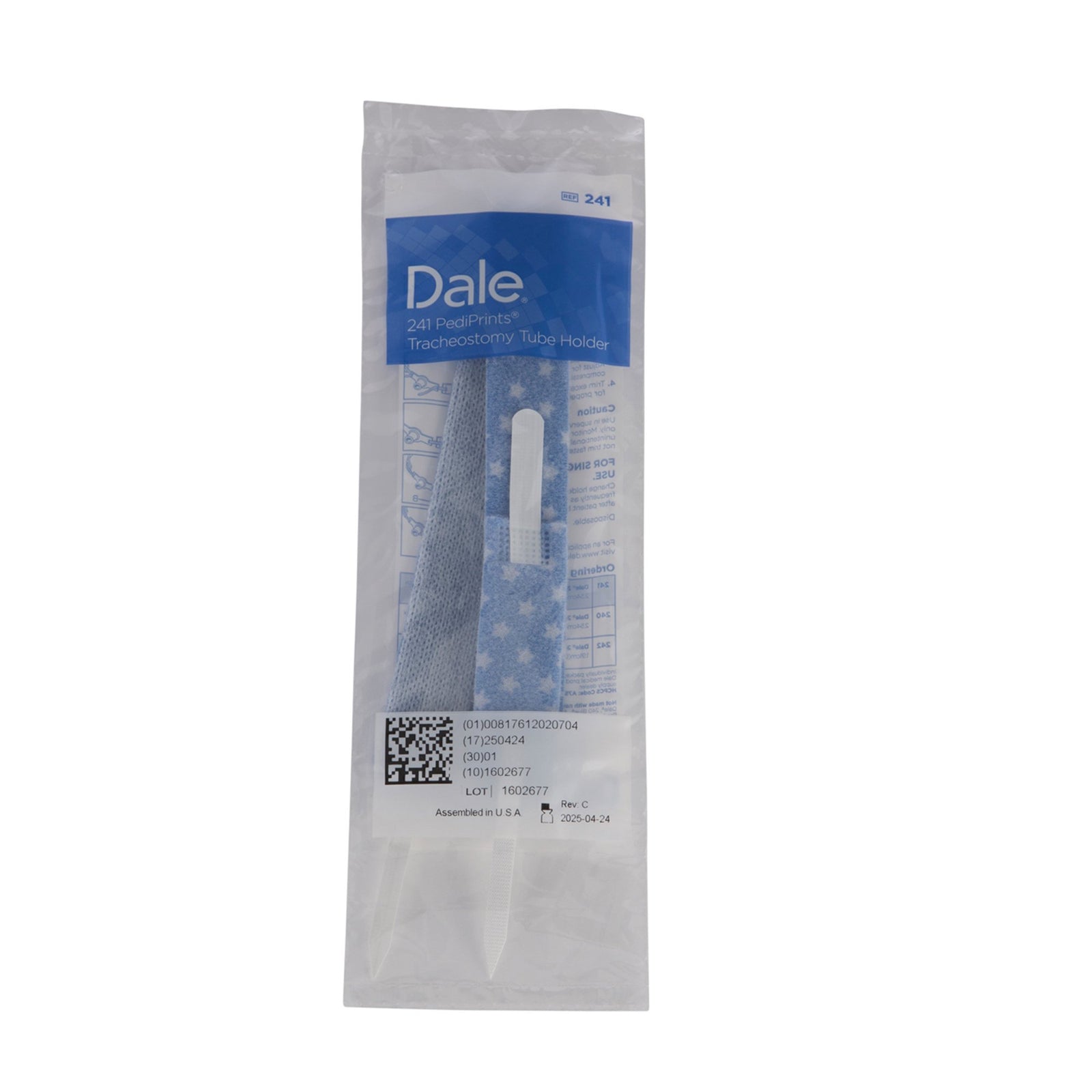 Dale Pedi Prints Tracheostomy Tube Holder