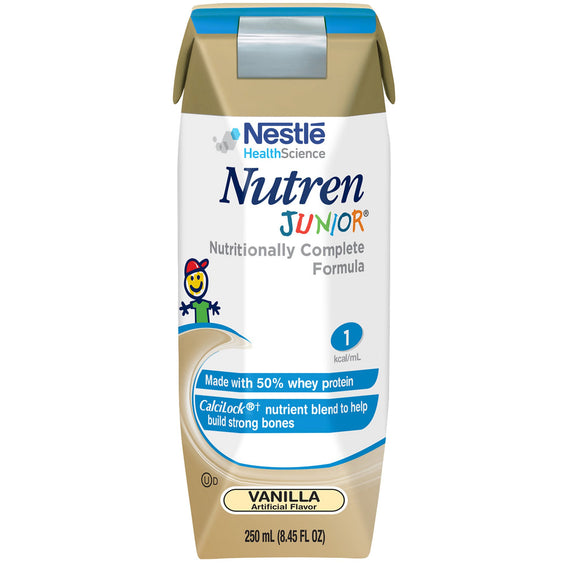 Nutren® Junior Vanilla Pediatric Oral Supplement / Tube Feeding Formula, 8.45 oz. Tetra Prisma®