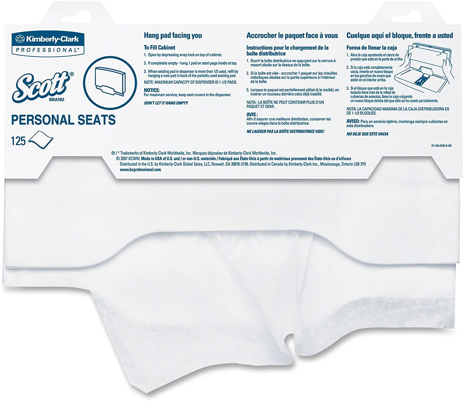 Scott Personal Seats Toilet Seat Cover