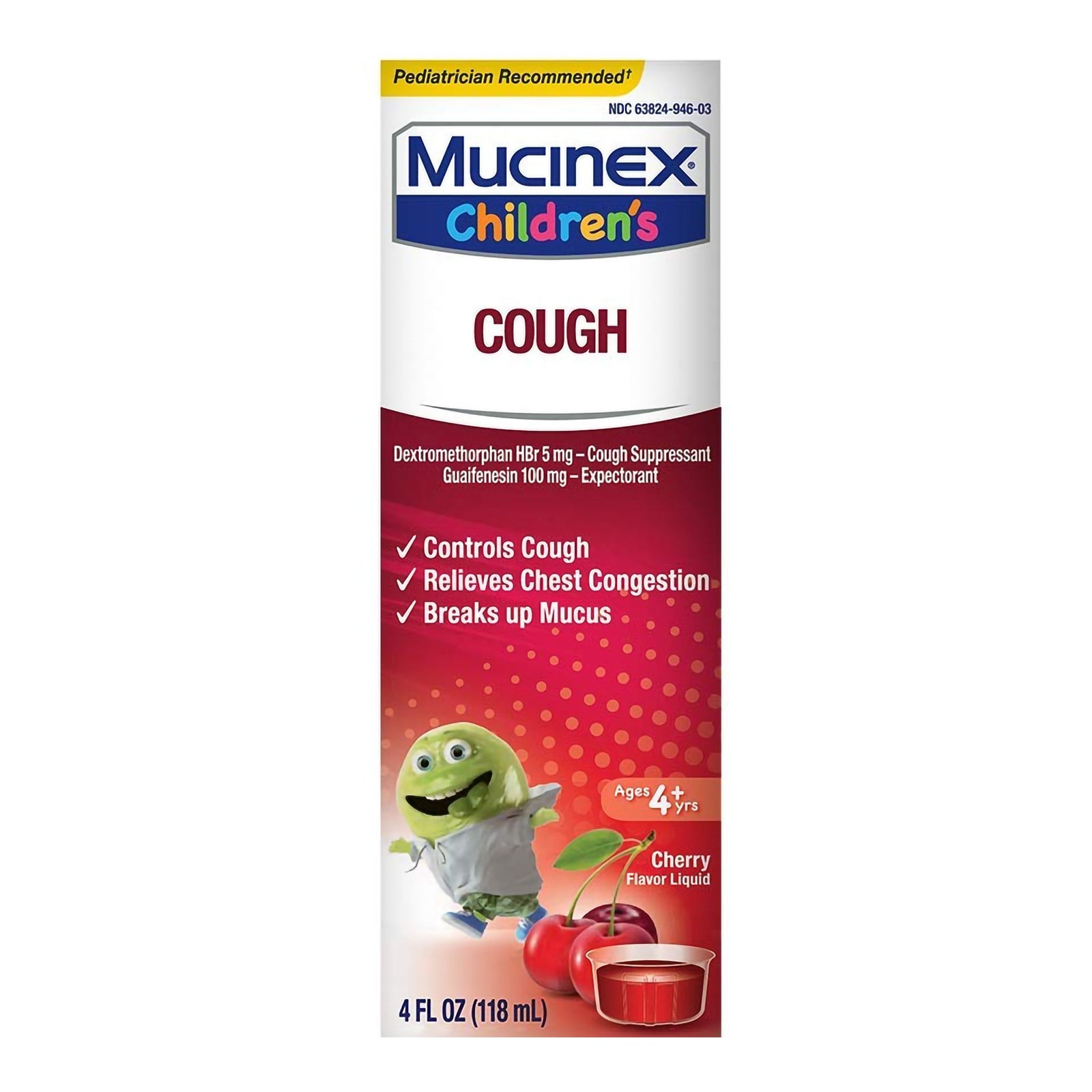 Mucinex Max Children's Cold And Cough Relief