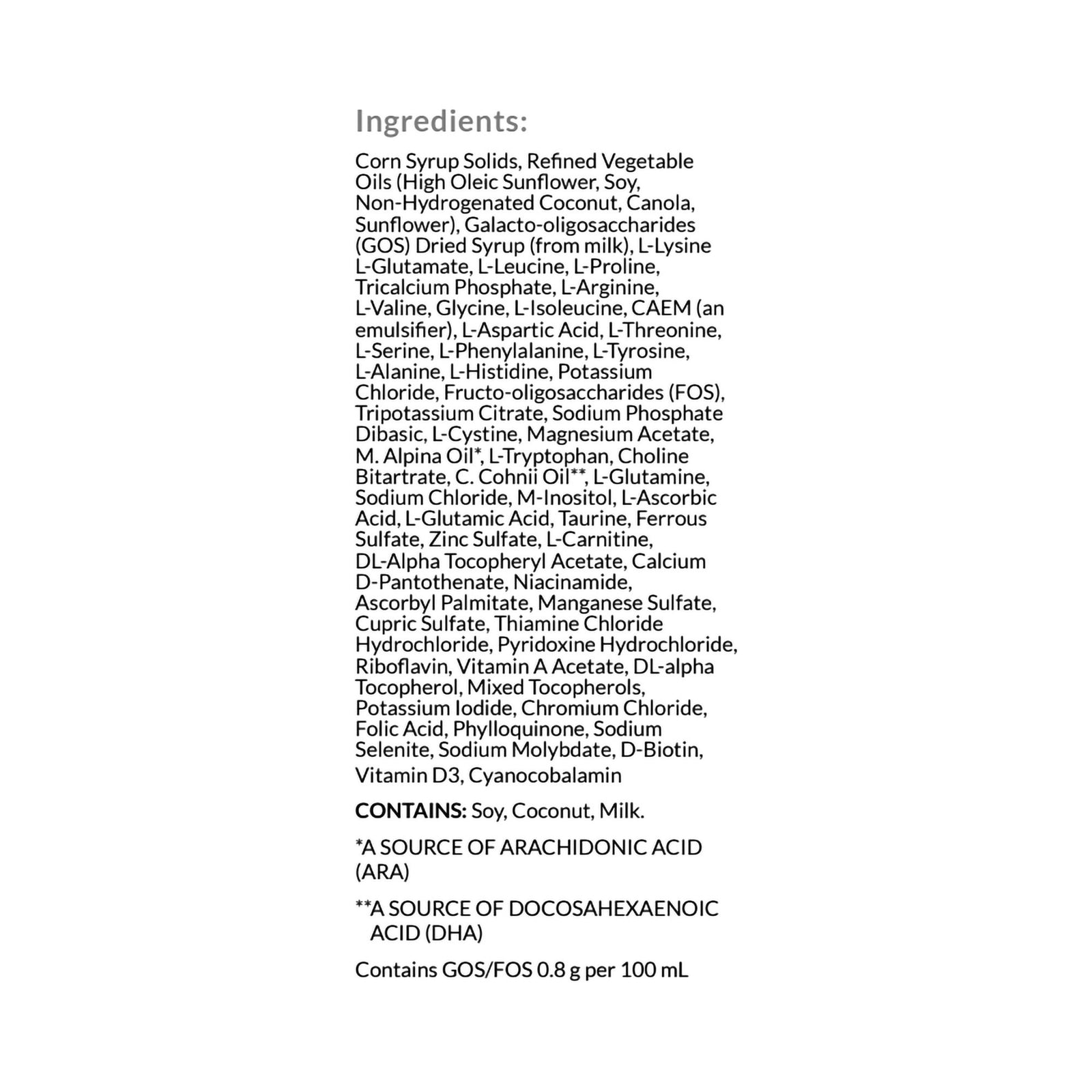 HCU Anamix® Powder Infant Formula, 400 Gram Can