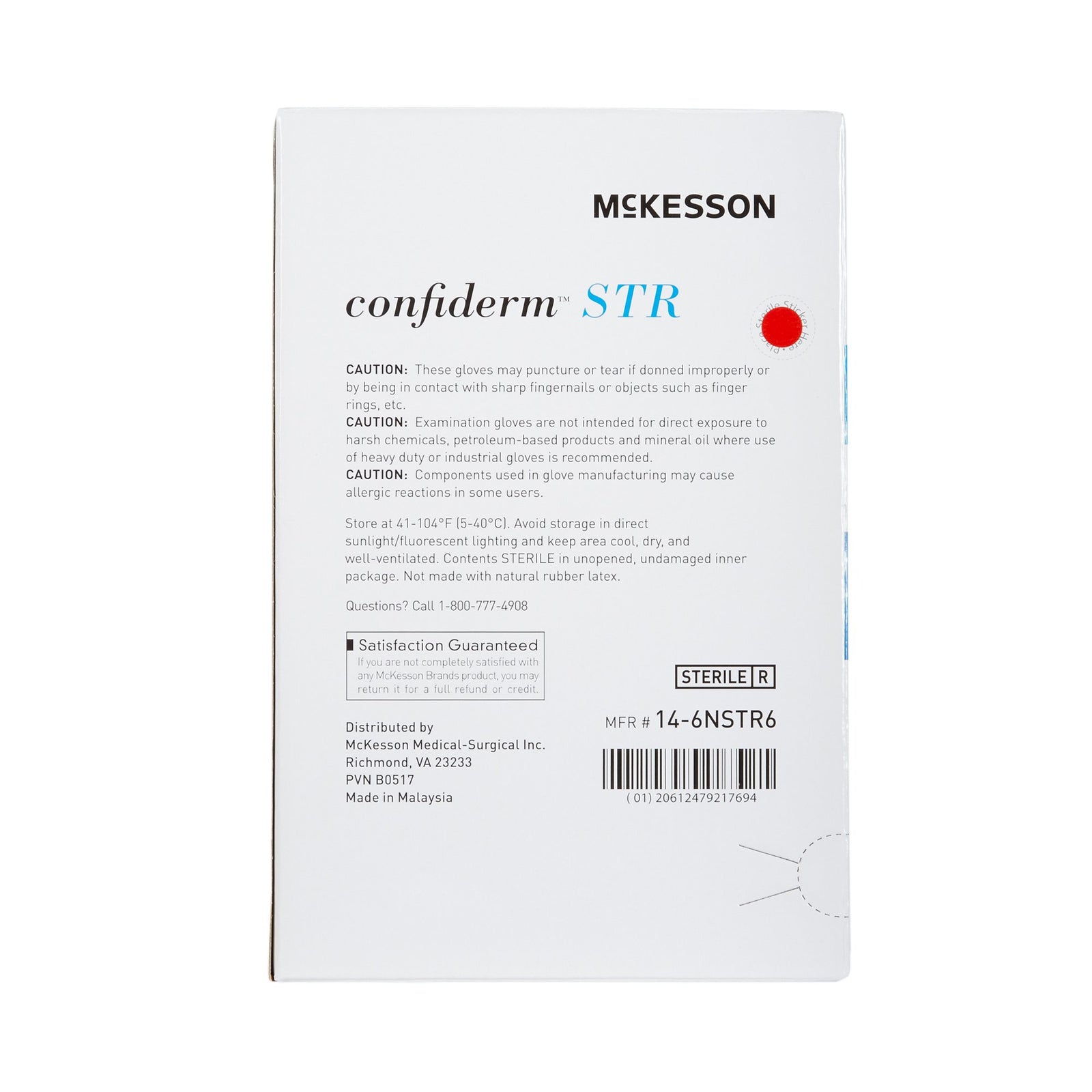 McKesson Confiderm STR Exam Glove