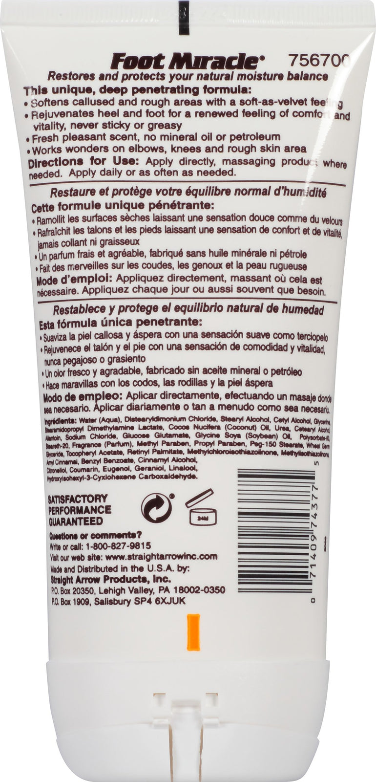 Foot Miracle Foot Moisturizer