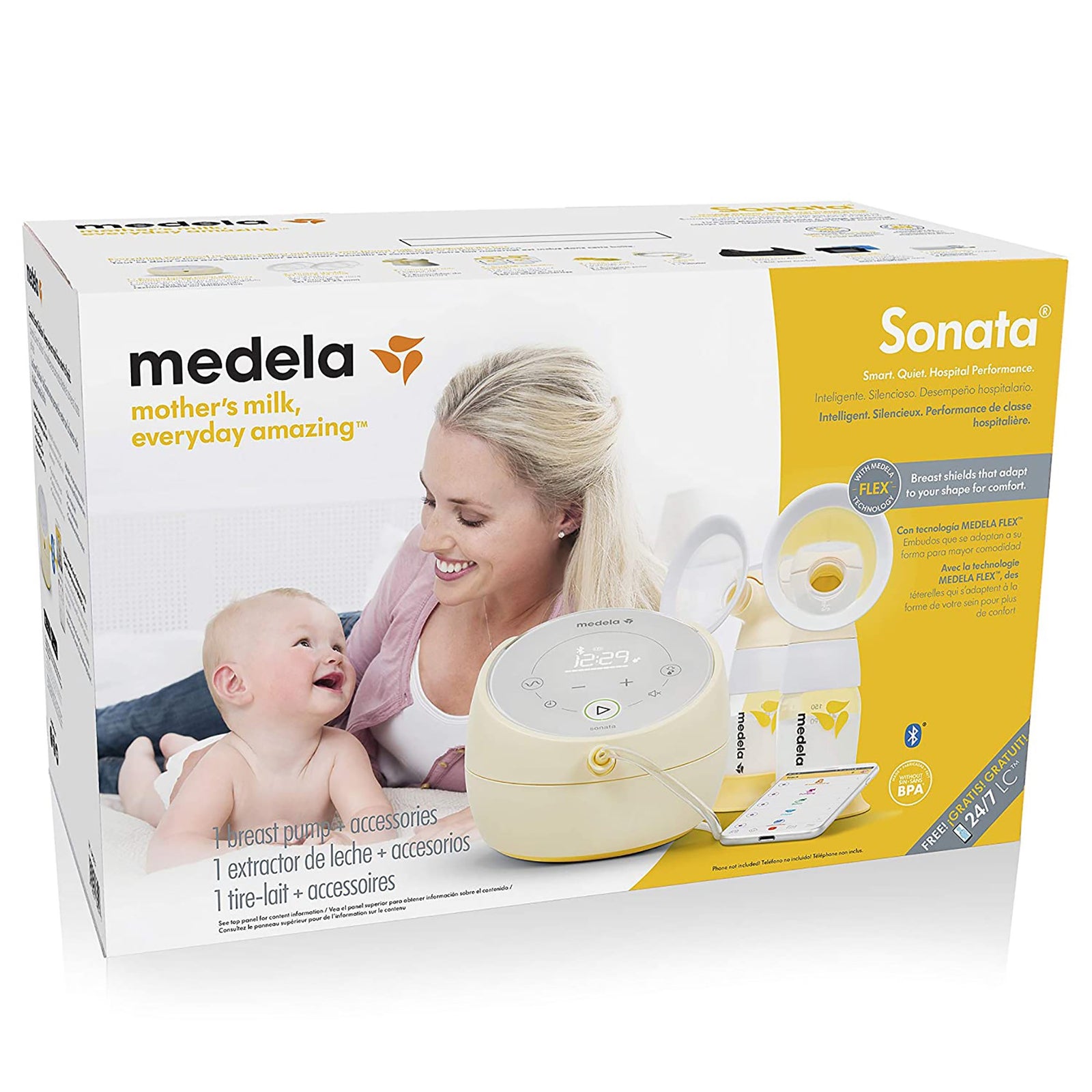 Sonata Double Electric Breast Pump Kit