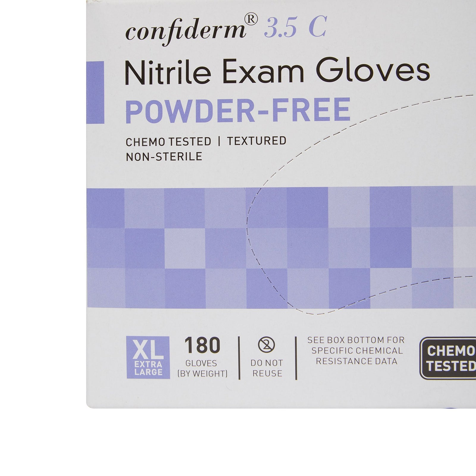 McKesson Confiderm 3.5C Nitrile Exam Glove