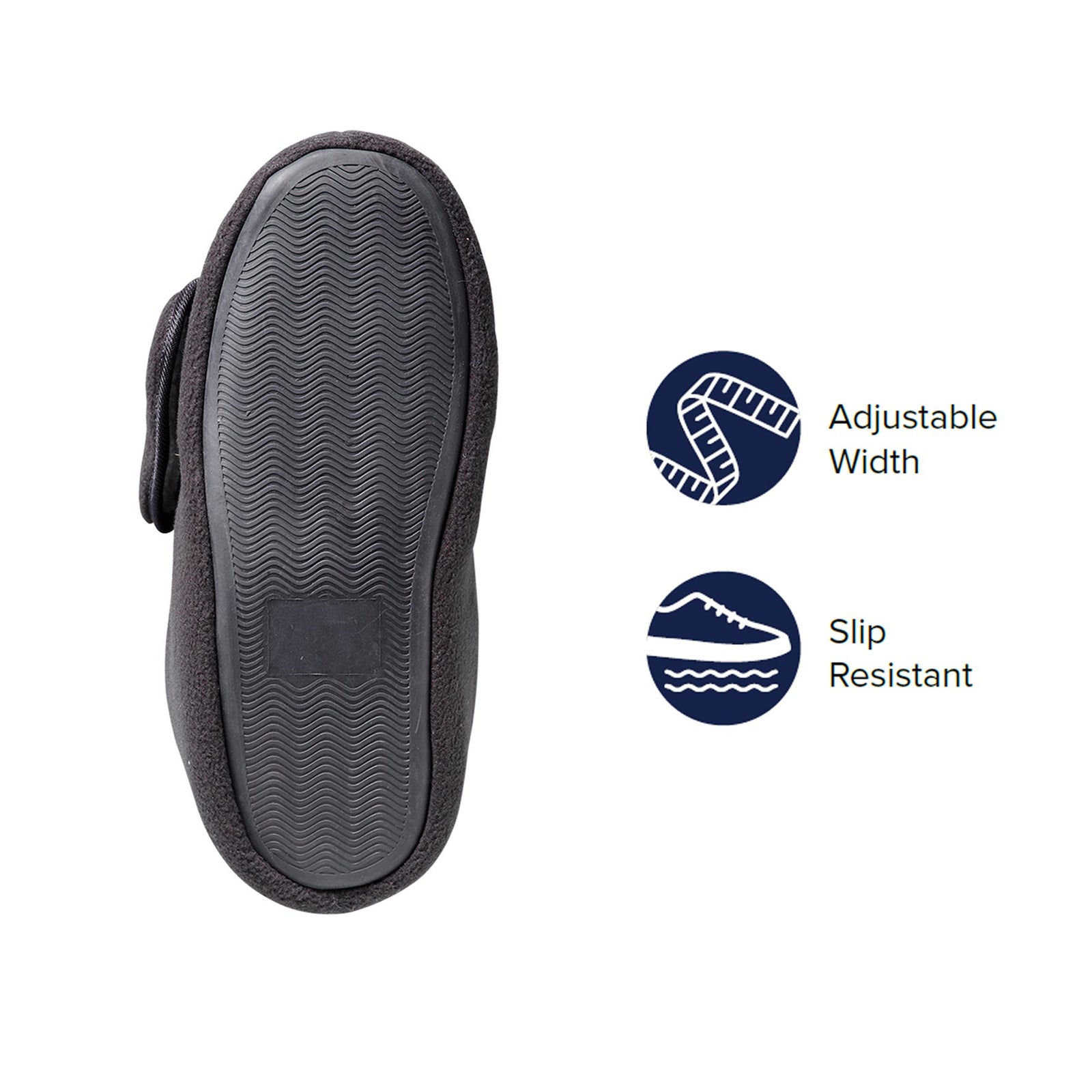 Silverts Diabetic Bootie Slippers