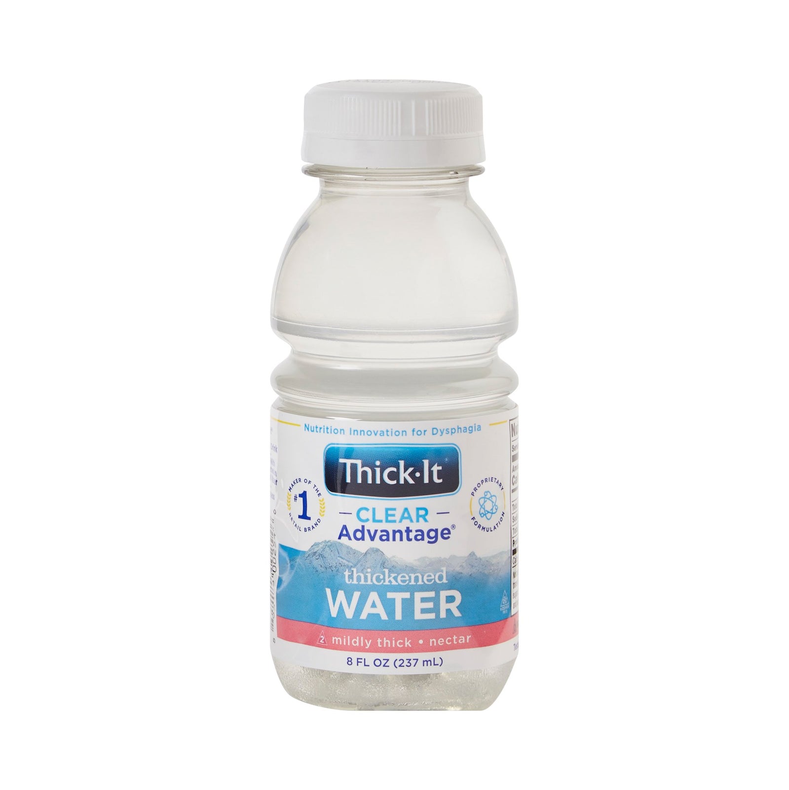 Thick-It Clear Advantage Thickened Water, Mildly Thick, Nectar Consistency, 8-oz Container