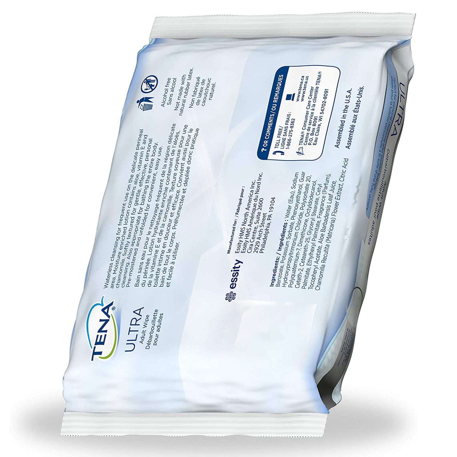 TENA ProSkin UltraFlush Flushable Personal Wipe