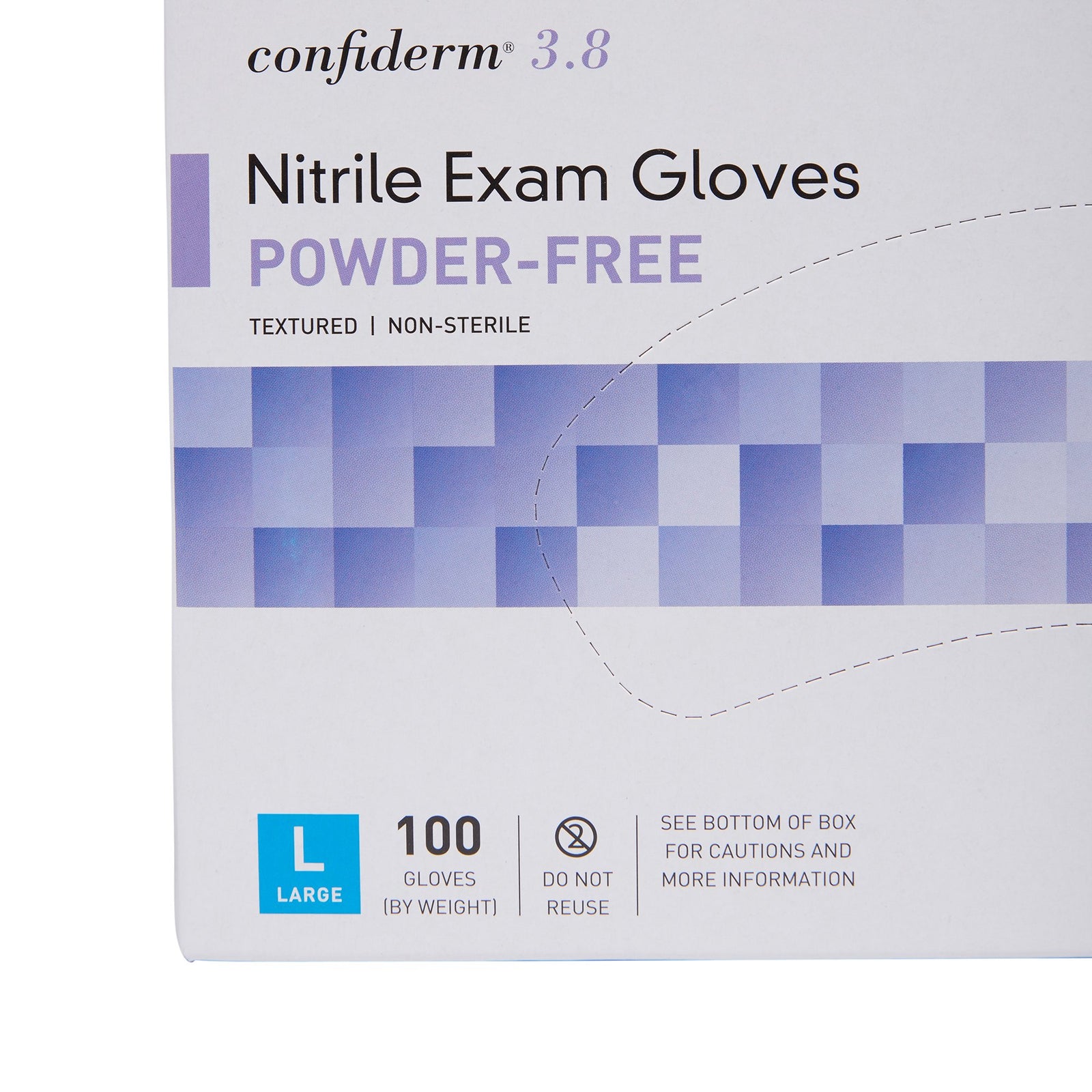 McKesson Confiderm 3.8 Nitrile Exam Glove