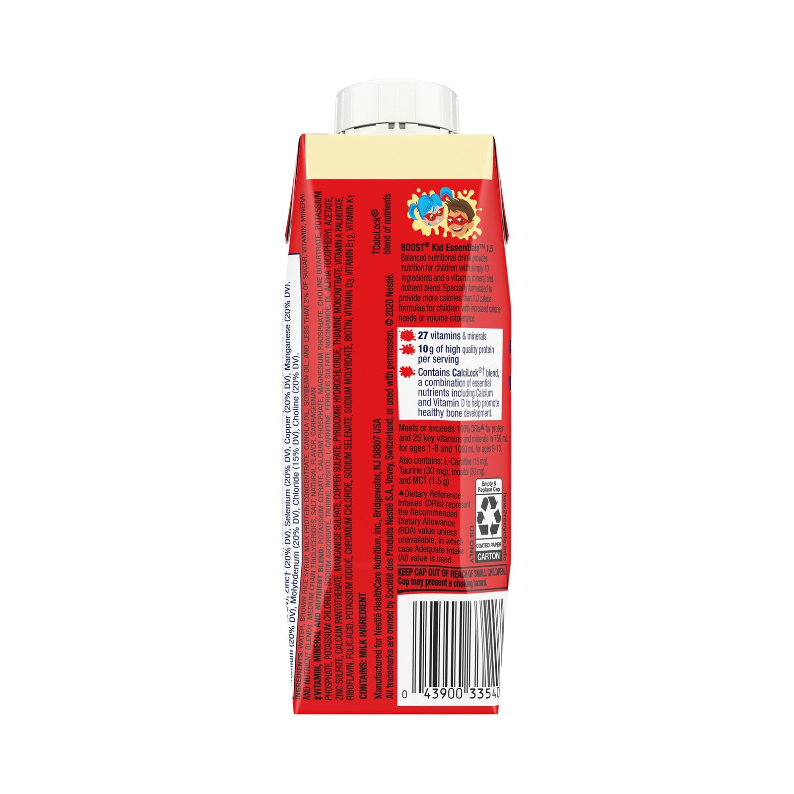 Boost Kid Essentials 1.5 Pediatric Oral Supplement