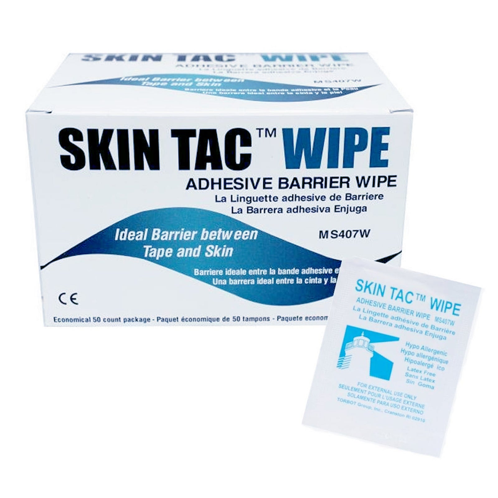 Skin Tac Skin Barrier Wipe