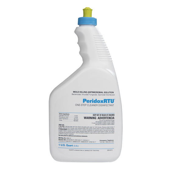 PeridoxRTU Sporicidal Peroxide Based Surface Disinfectant Cleaner