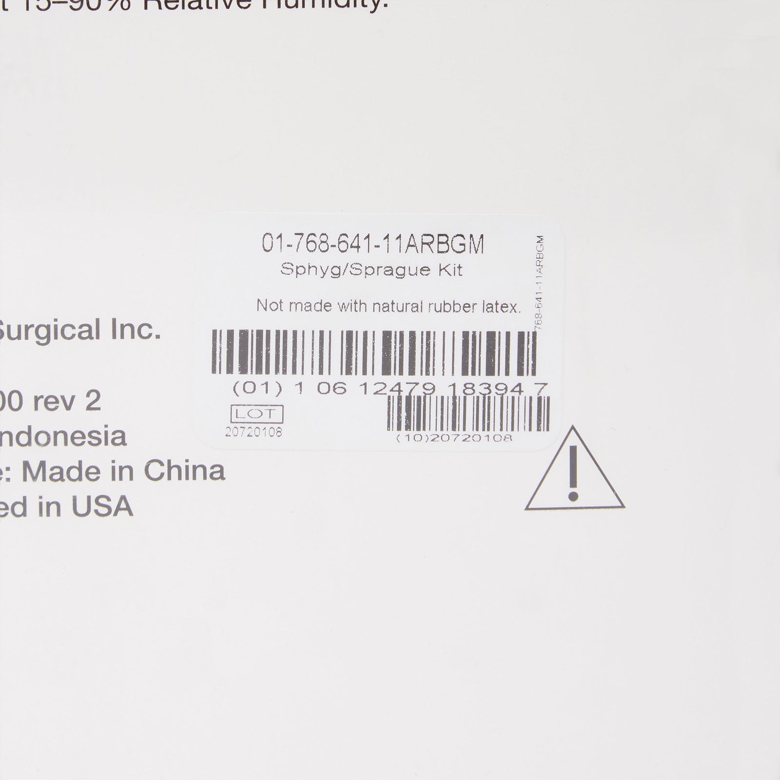 McKesson Brand Reusable Aneroid / Stethoscope Set