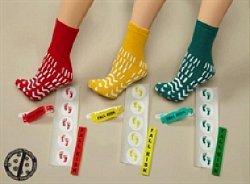 Confetti Treads Fall Management Slipper Socks