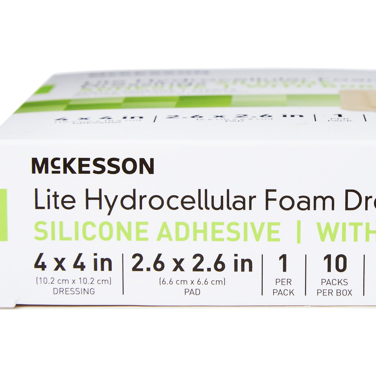 McKesson Lite Thin Silicone Foam Dressing