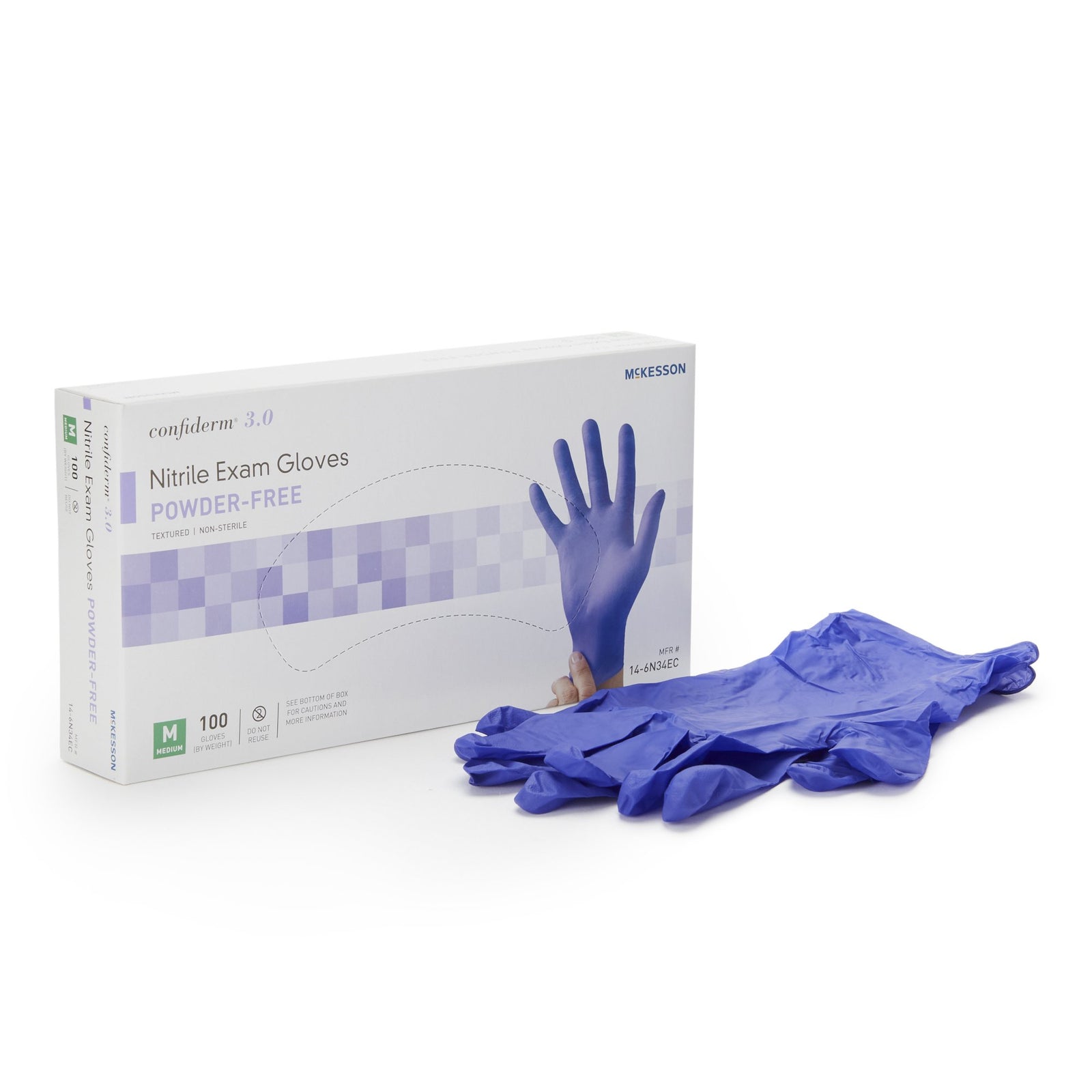 McKesson Confiderm 3.0 Nitrile Exam Glove