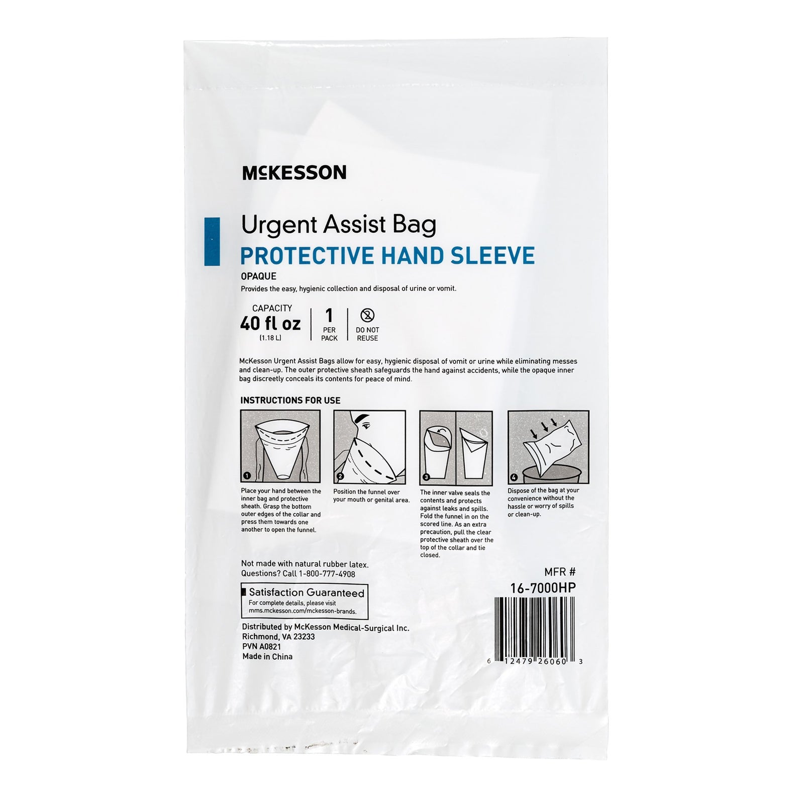 McKesson Emesis Bag