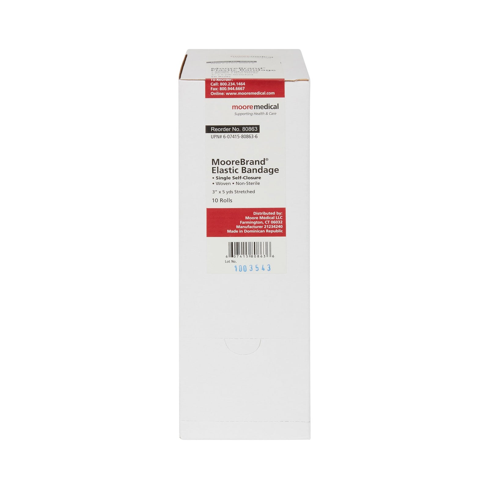 McKesson Double Hook and Loop Closure Elastic Bandage