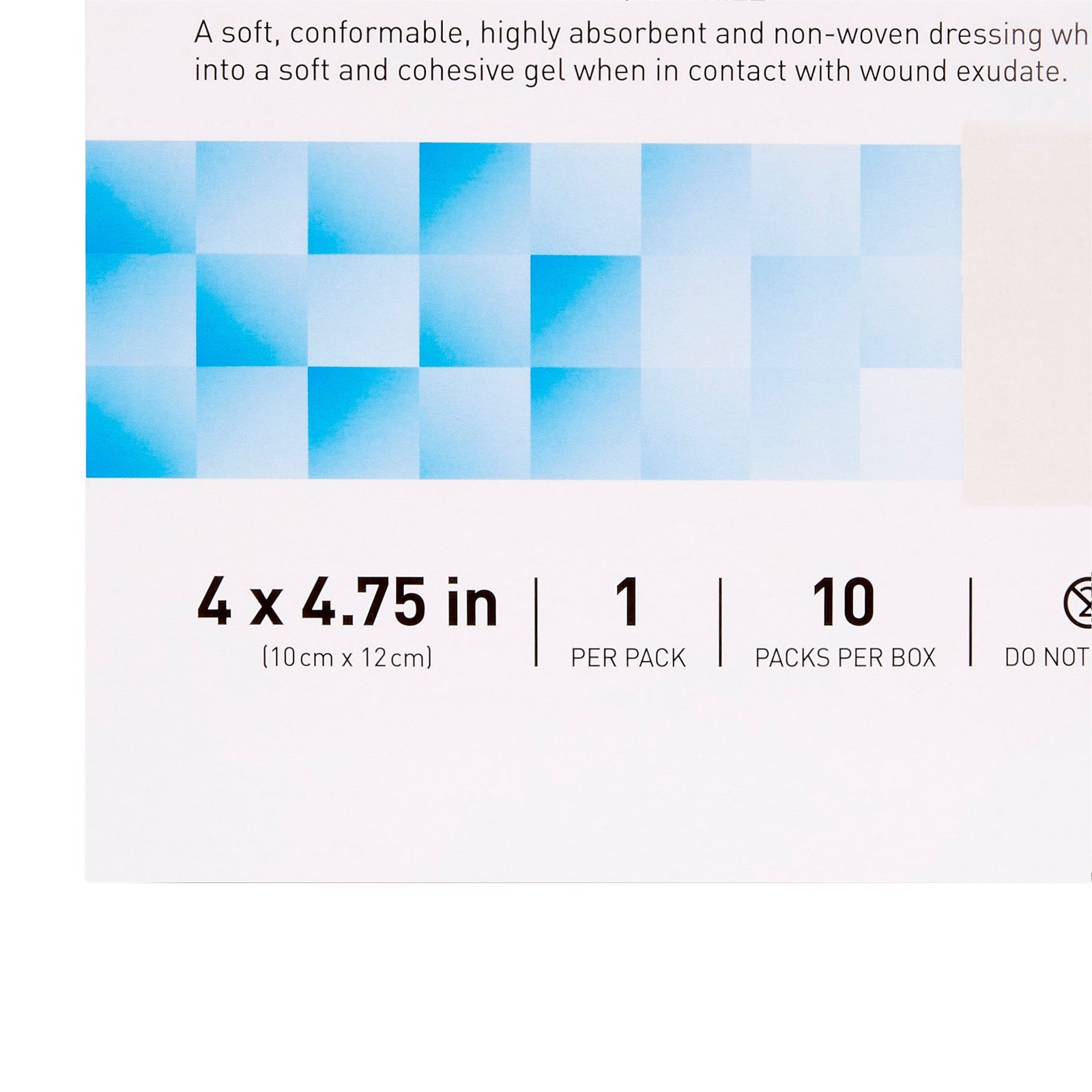McKesson Absorbent Gelling Fiber Dressing