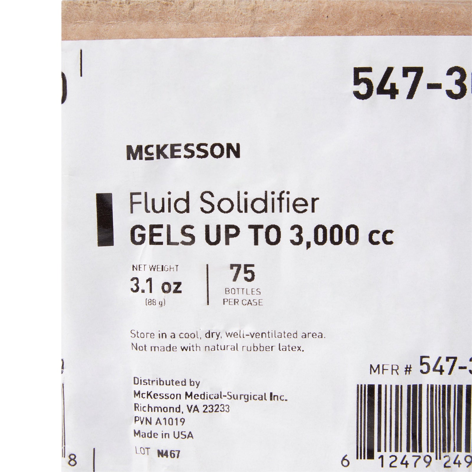 McKesson Fluid Solidifier