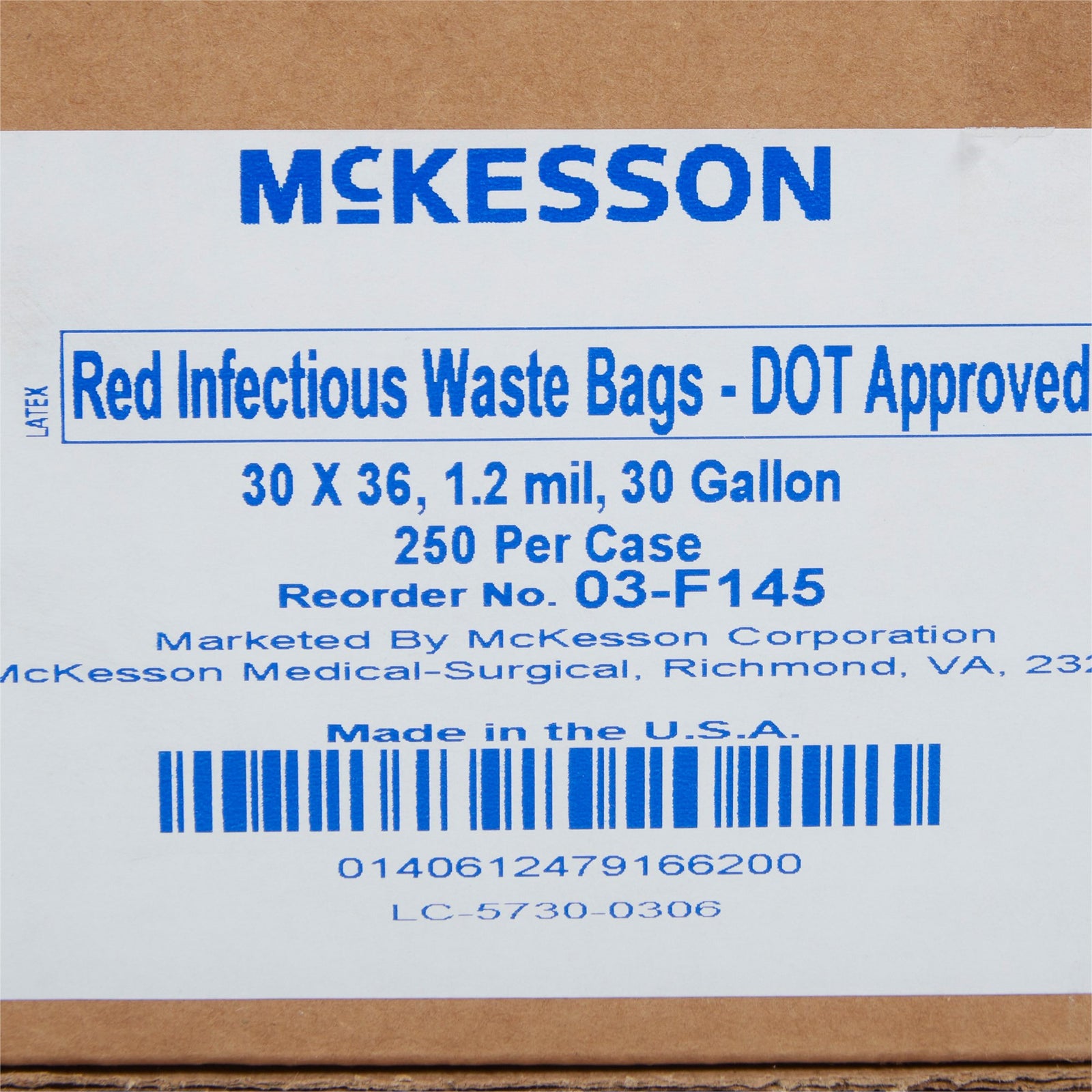 McKesson Infectious Waste Bag
