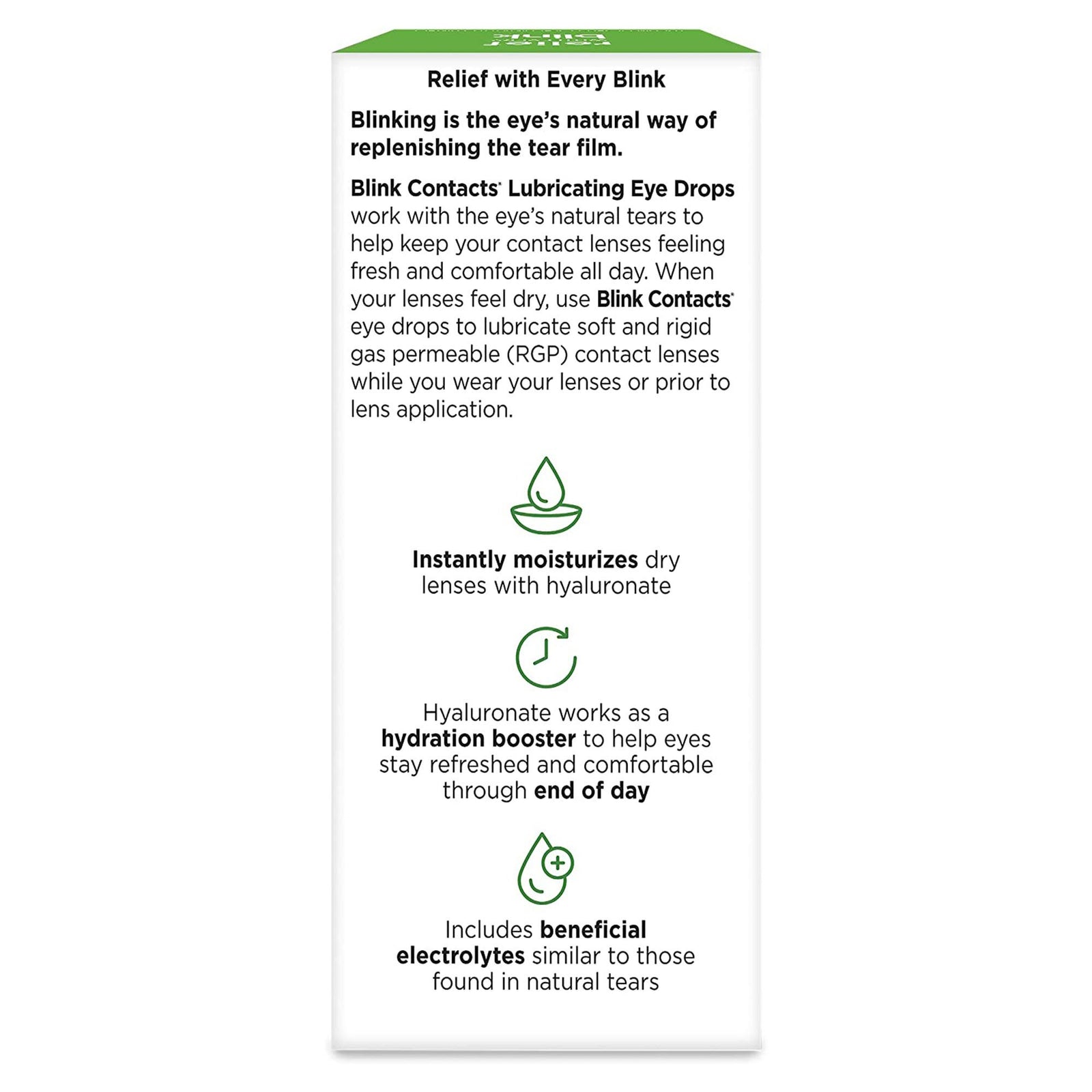 Blink Contacts Contact Lens Solution