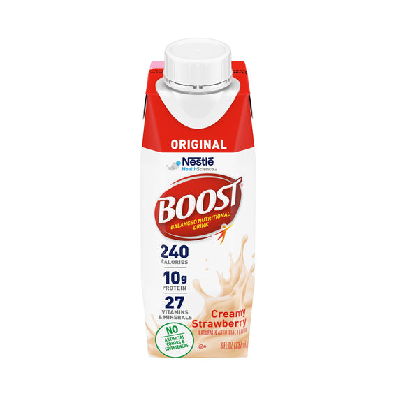 Boost® Strawberry Oral Supplement, 8 oz. Carton