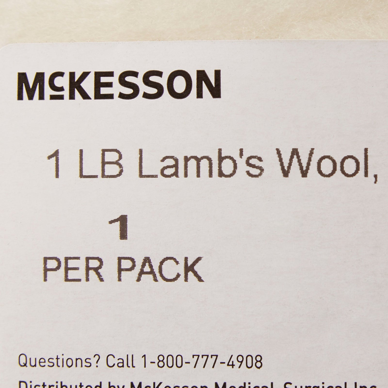 McKesson Lamb's Wool Padding