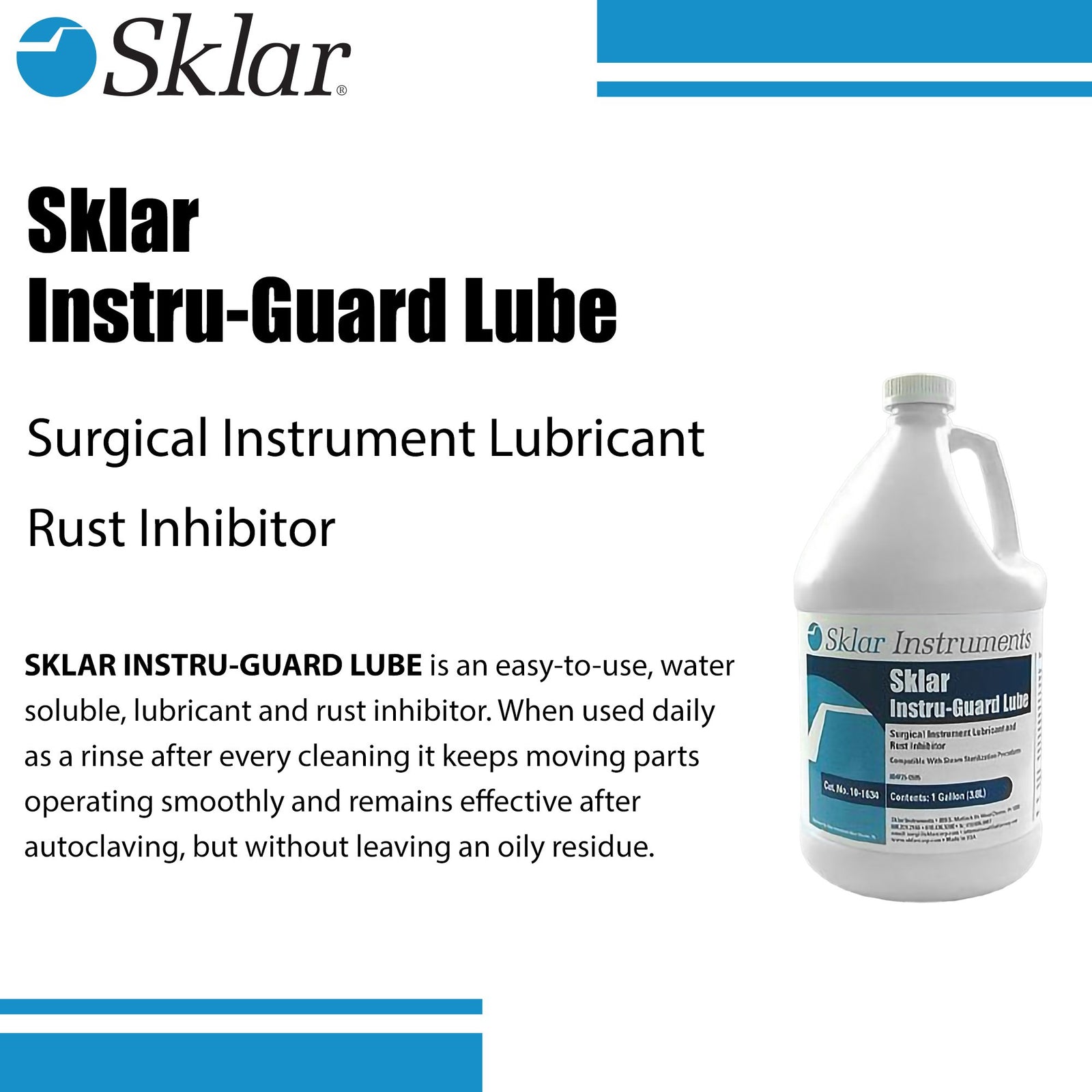 Sklar Instru-Guard Lube Instrument Lubricant
