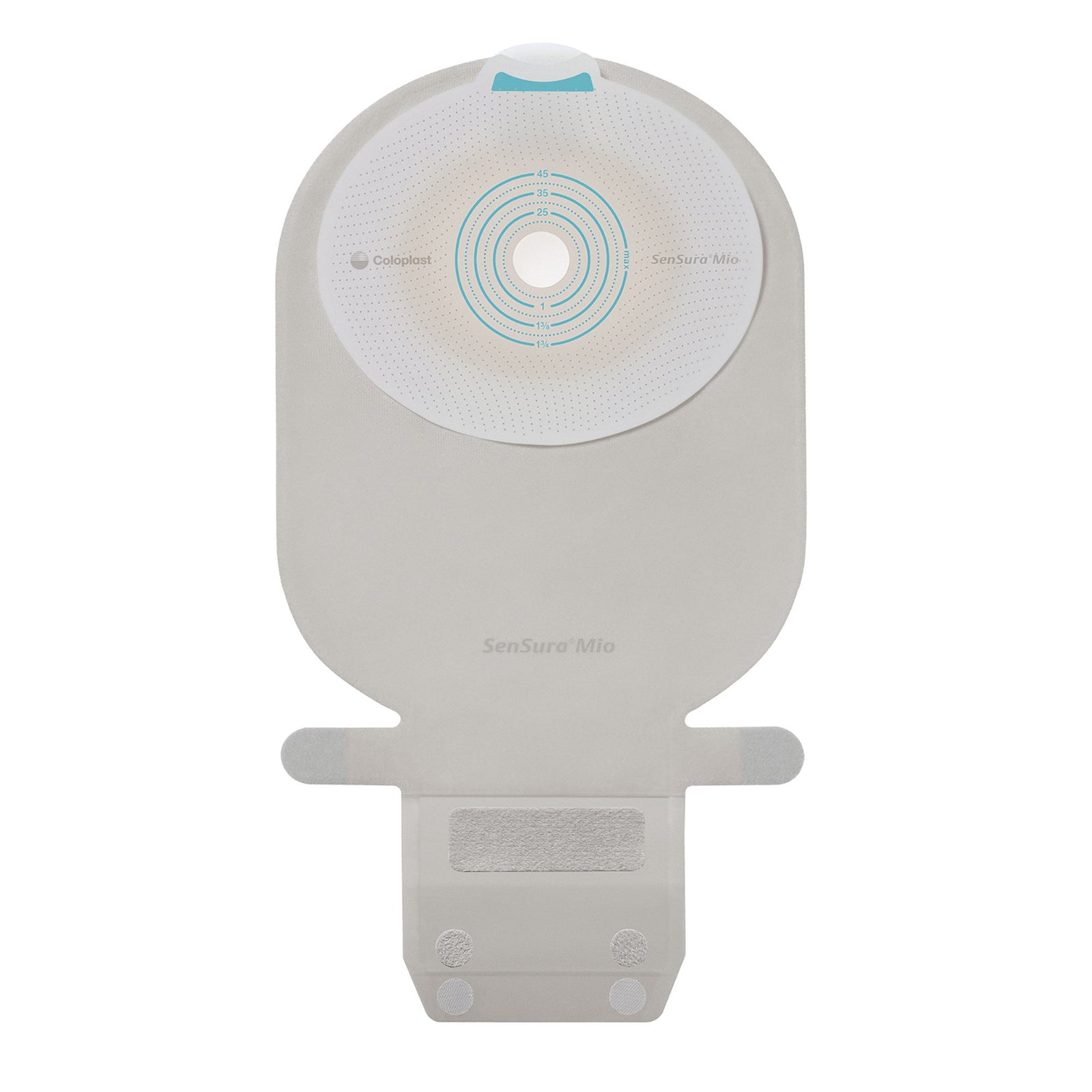 SenSura Mio One-Piece Drainable Neutral Gray Ostomy Pouch