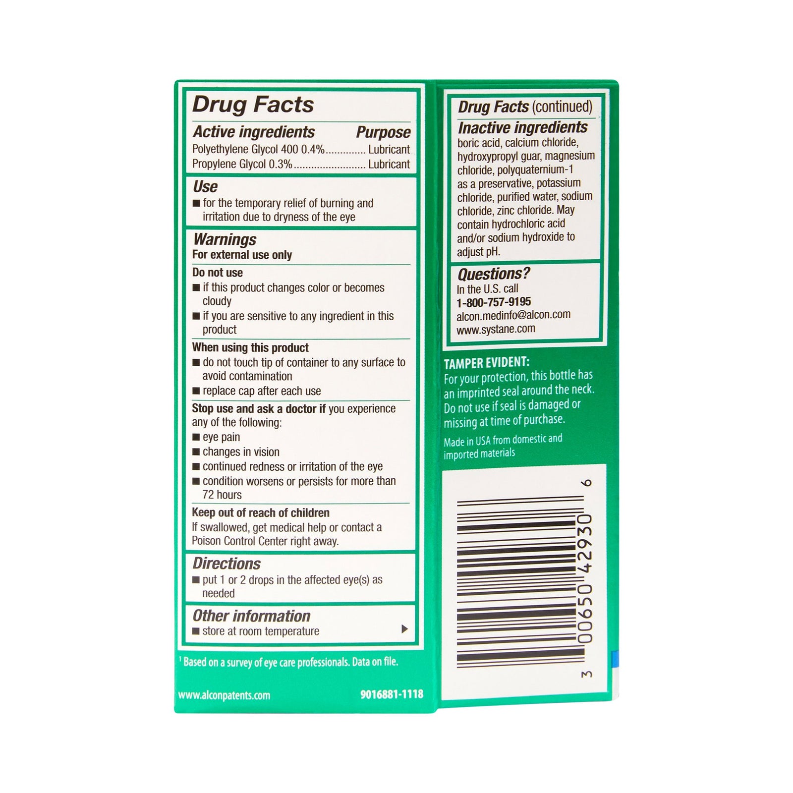 Systane Eye Lubricant