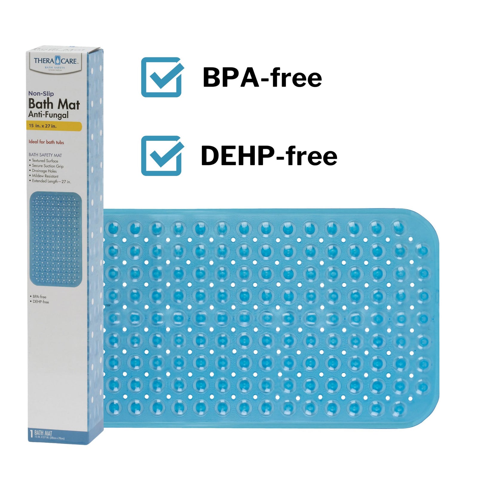 The Secure Mat Anti-Slip Bath Mat