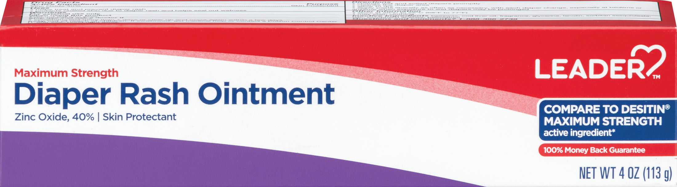 Leader Diaper Rash Ointment