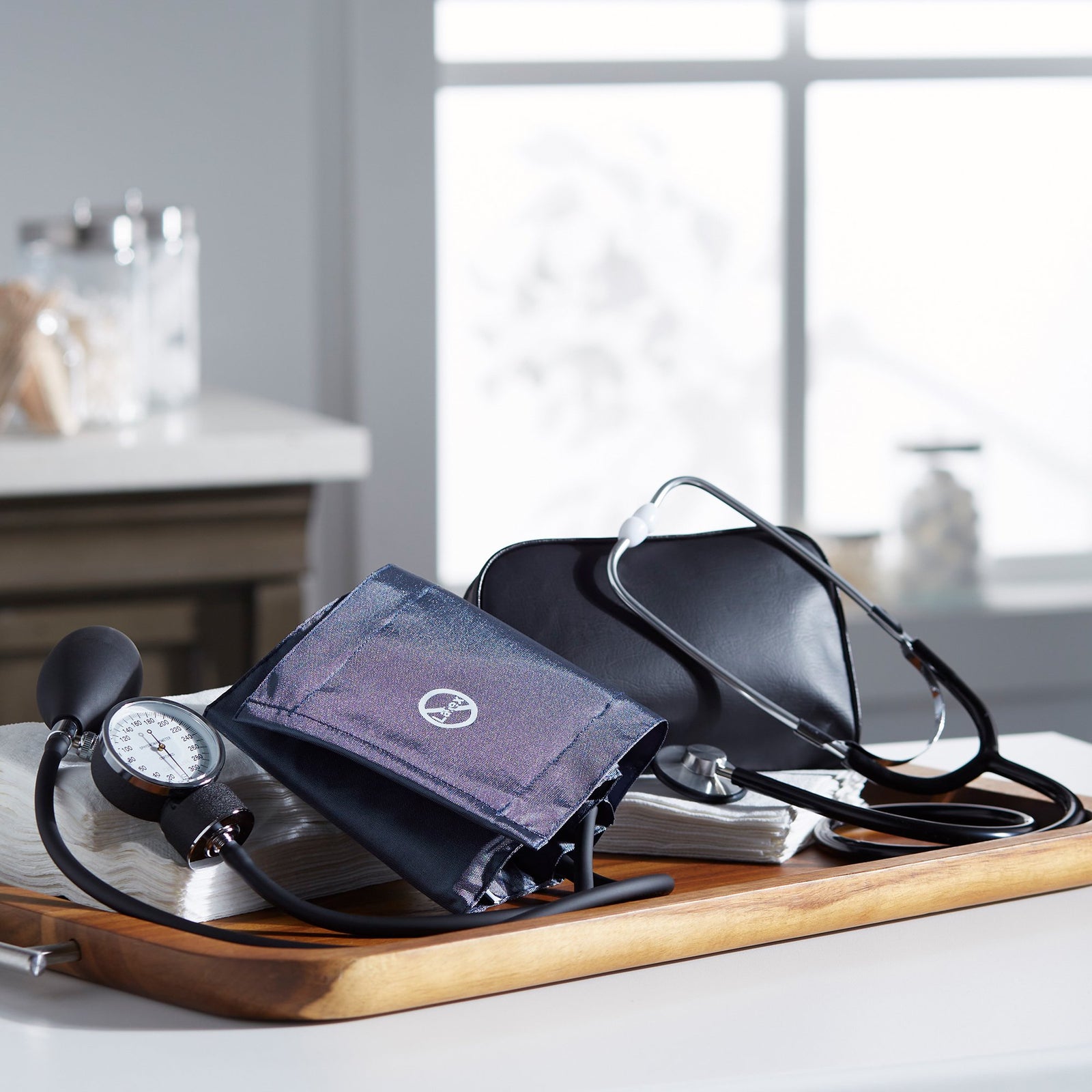 McKesson Brand Reusable Aneroid / Stethoscope Set