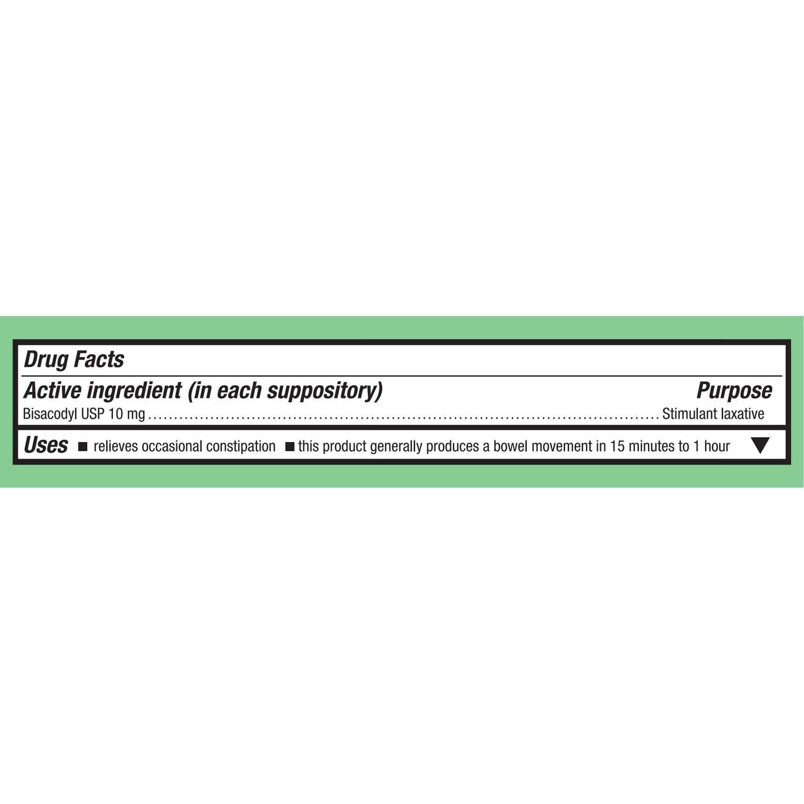 Geri-Care Bisacodyl Suppositories Fast Acting Stimulant Laxative