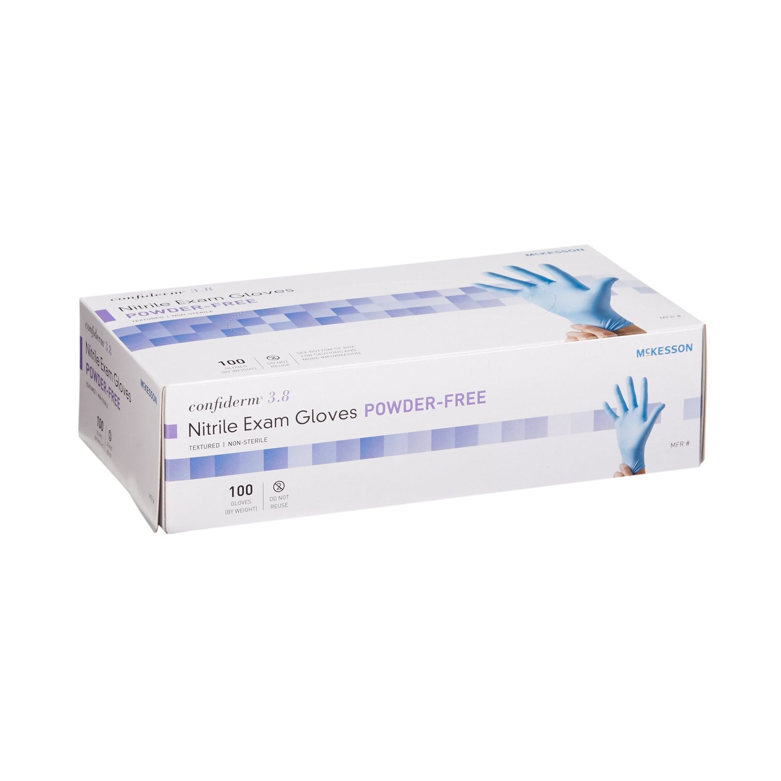 McKesson Confiderm 3.8 Nitrile Exam Glove