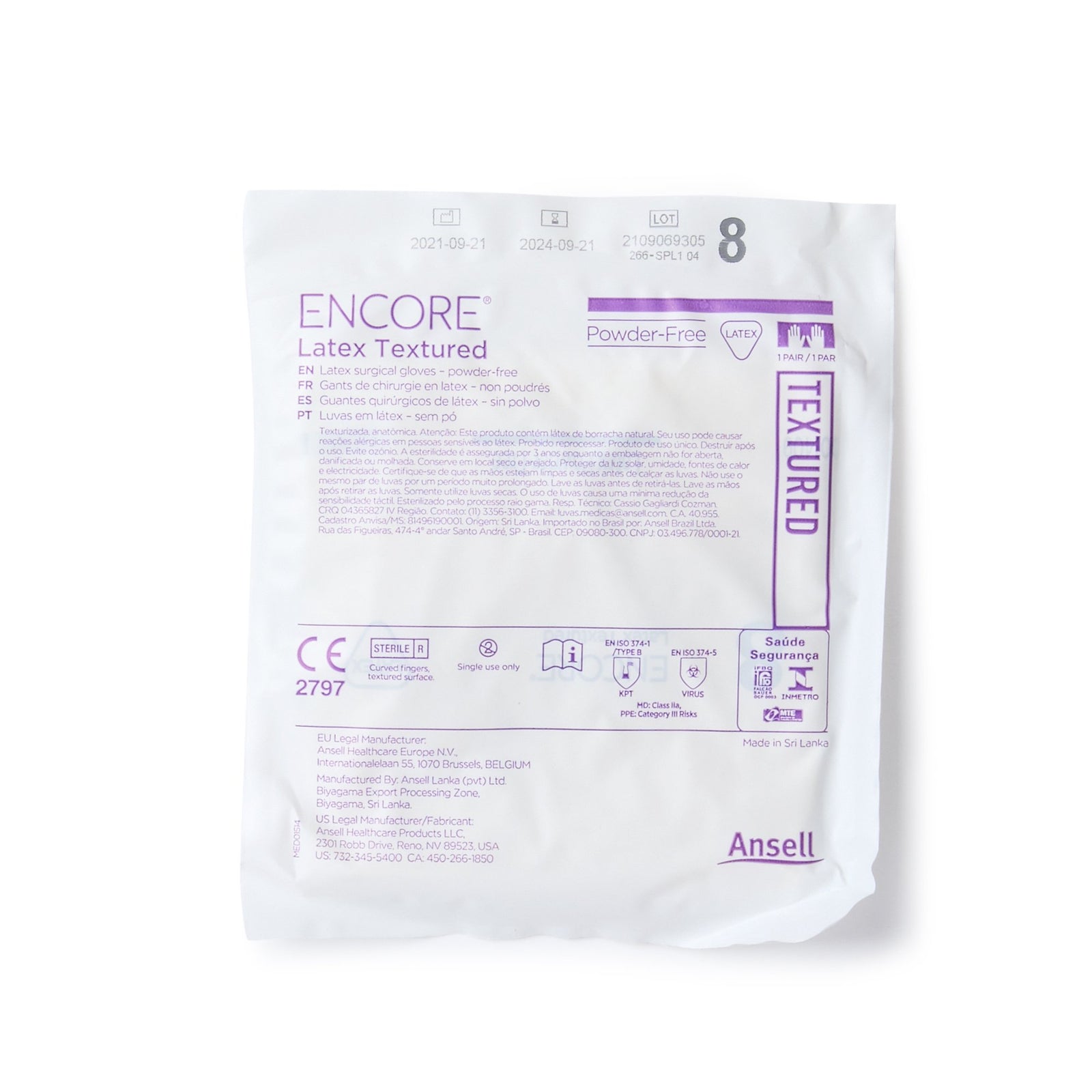 ENCORE Latex Textured Surgical Glove