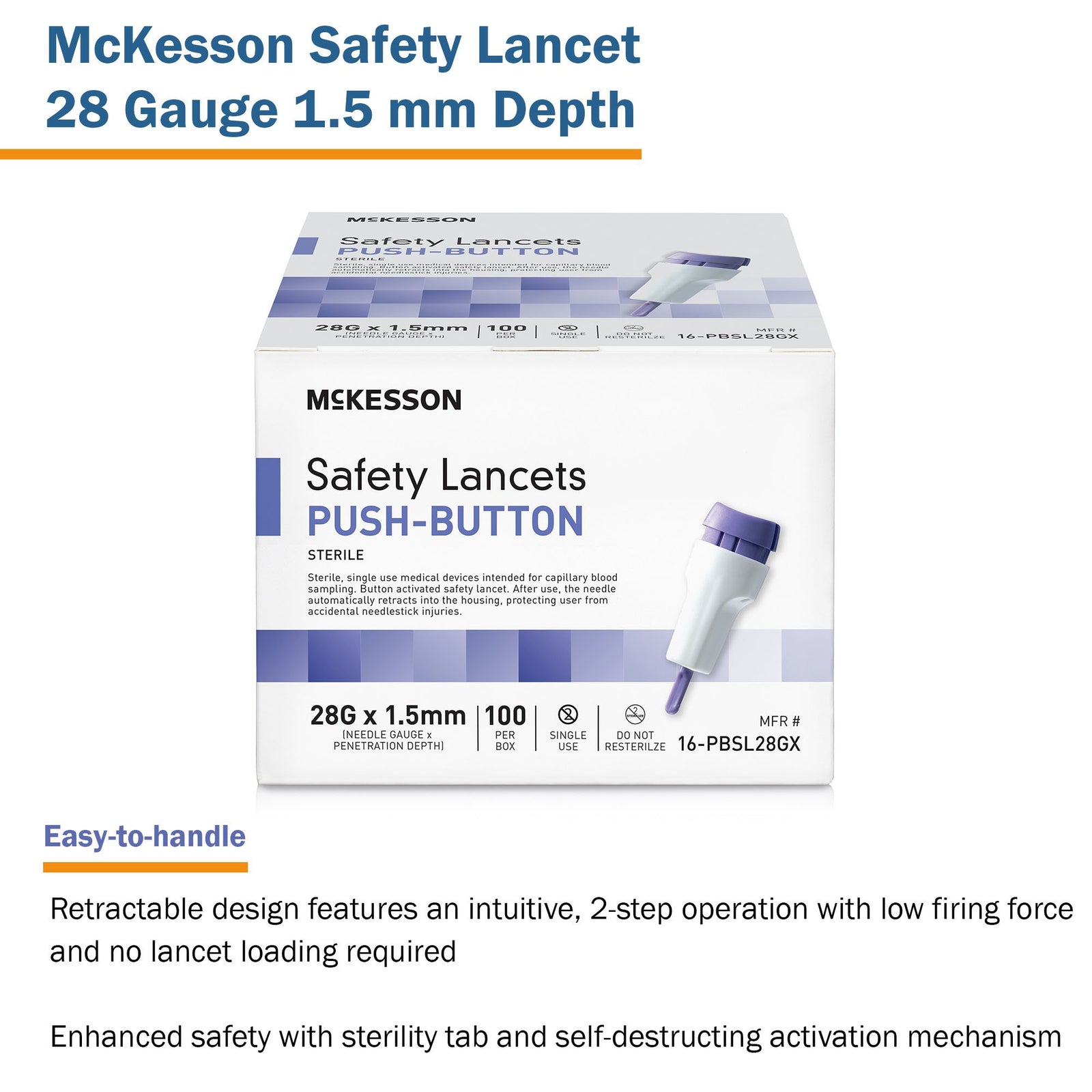 McKesson Brand Safety Lancet