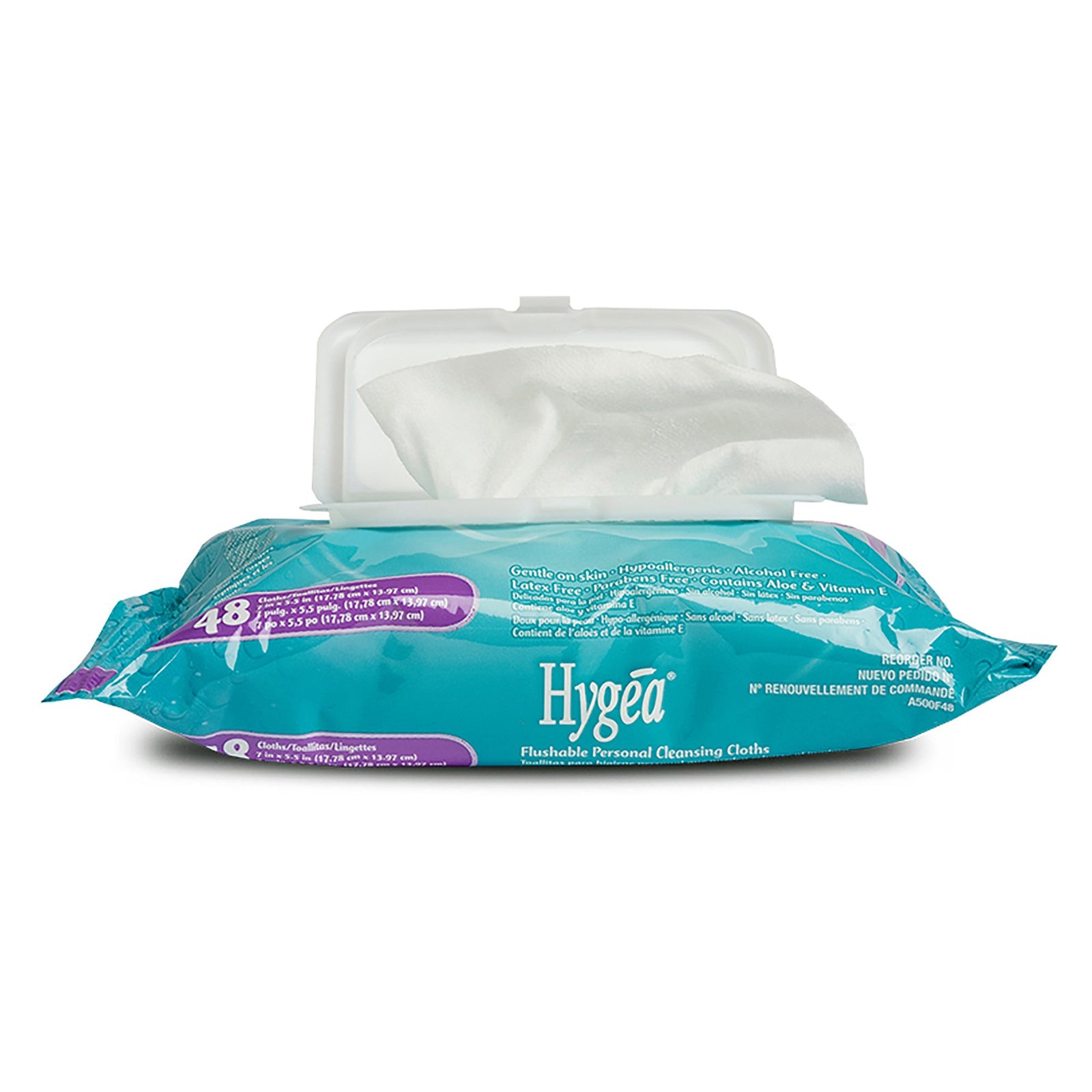 Hygea Flushable Personal Wipe