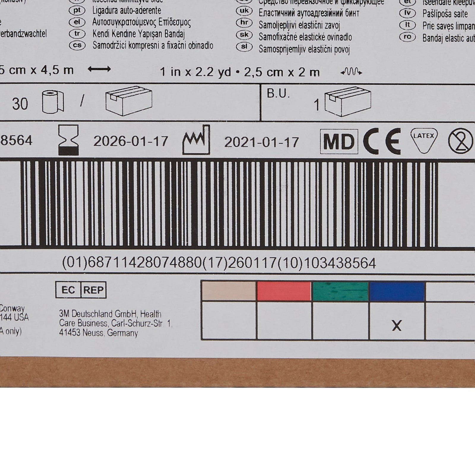 3M Coban Self-Adherent Wrap