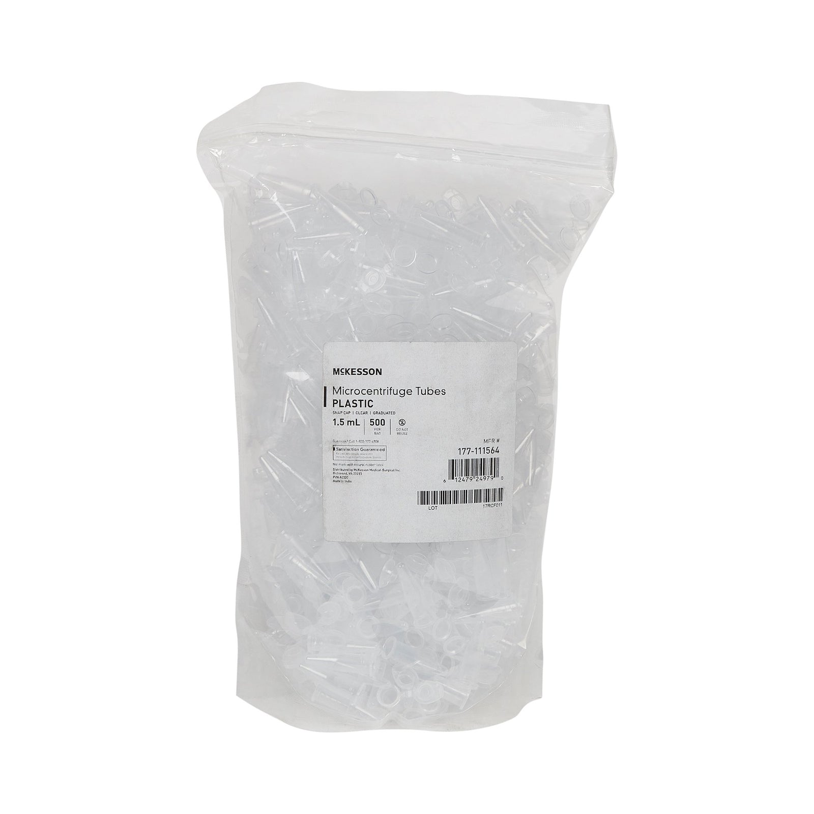 McKesson Polypropylene Microcentrifuge Tube