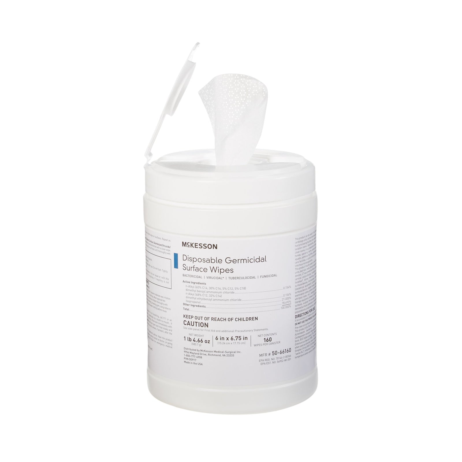 McKesson Germicidal Surface Wipes
