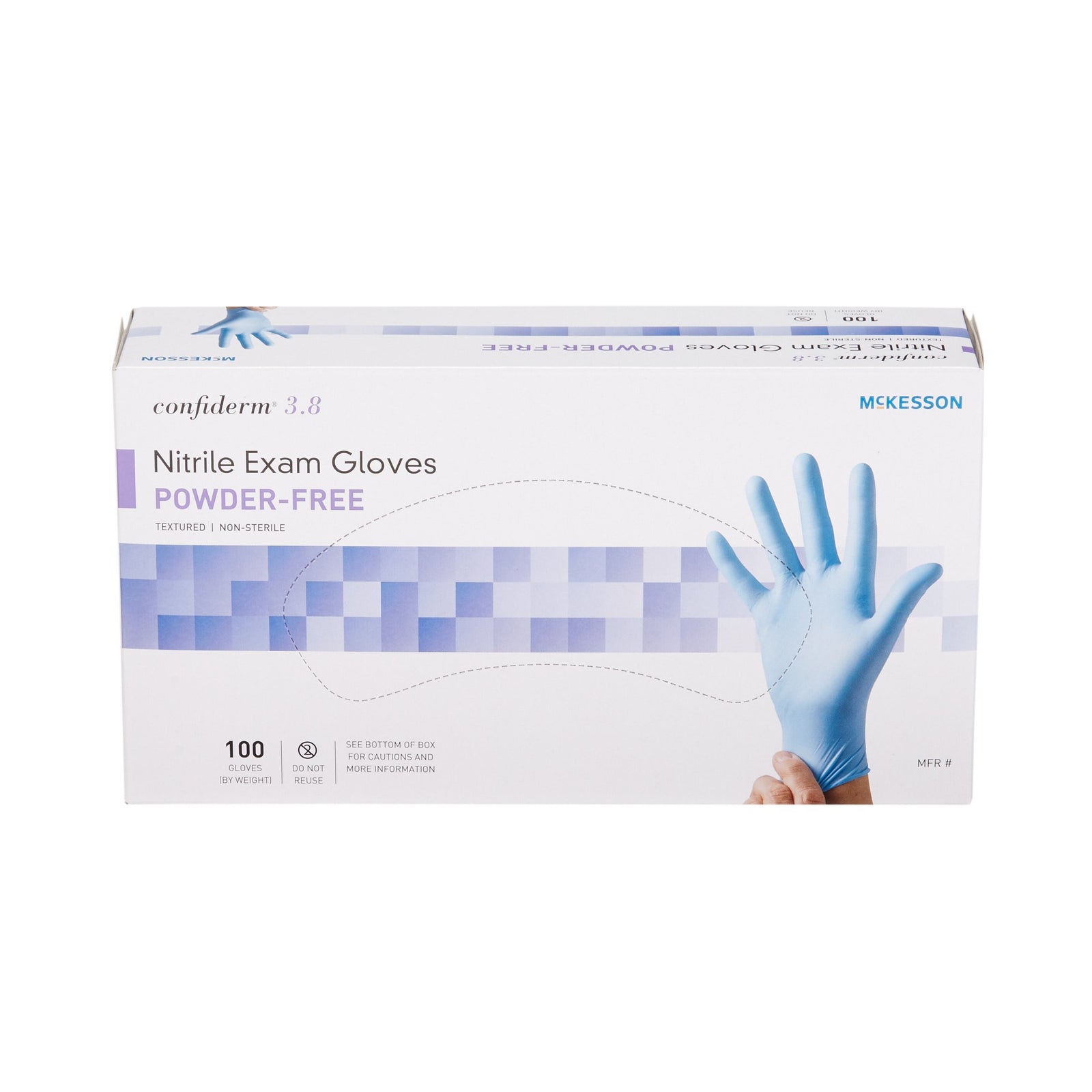 McKesson Confiderm 3.8 Nitrile Exam Glove