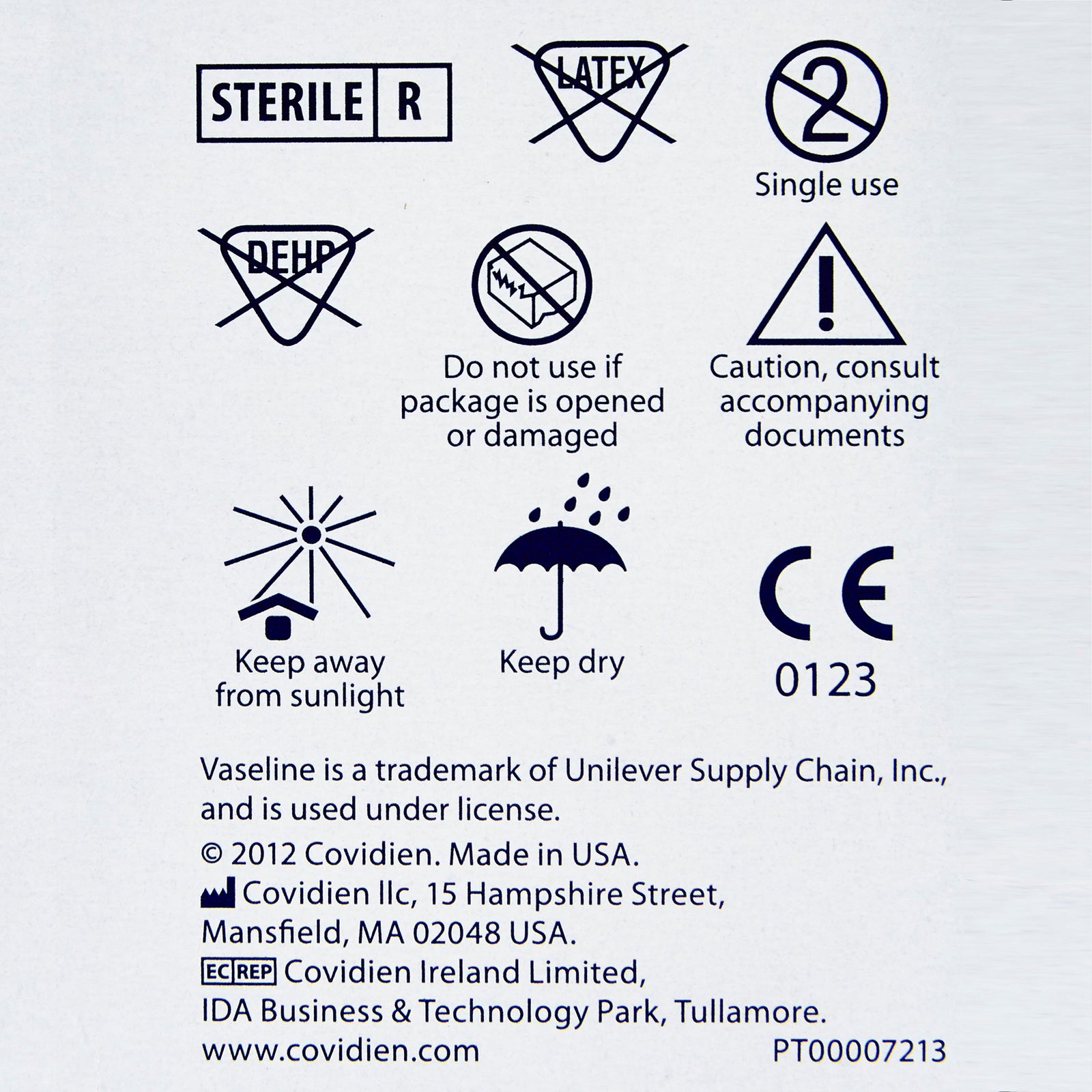 Vaseline Petrolatum Impregnated Dressing