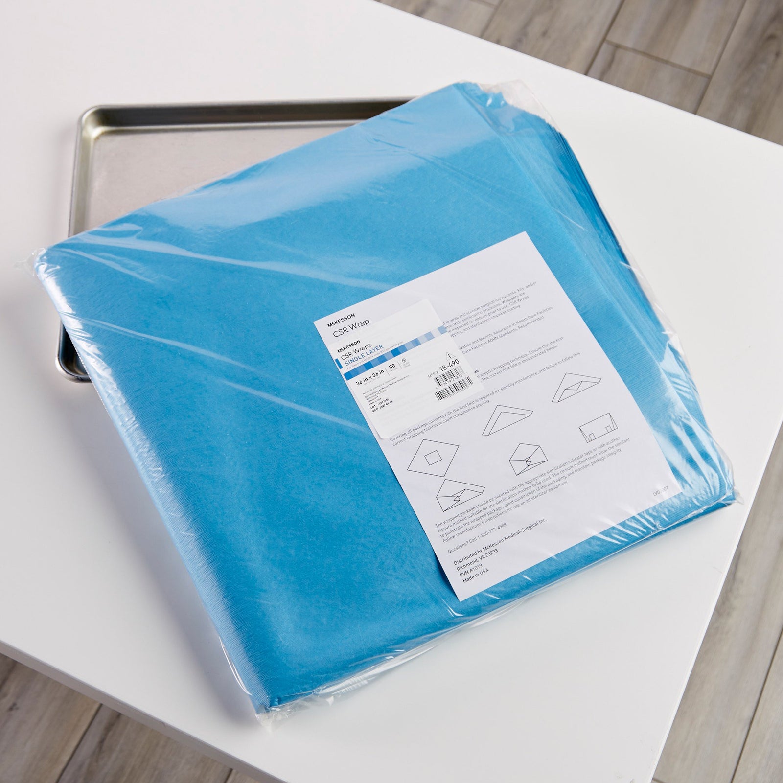 McKesson Single Layer Sterilization Wrap